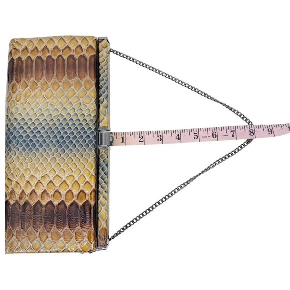 Faux Reptile Clutch - Picture 11 of 11